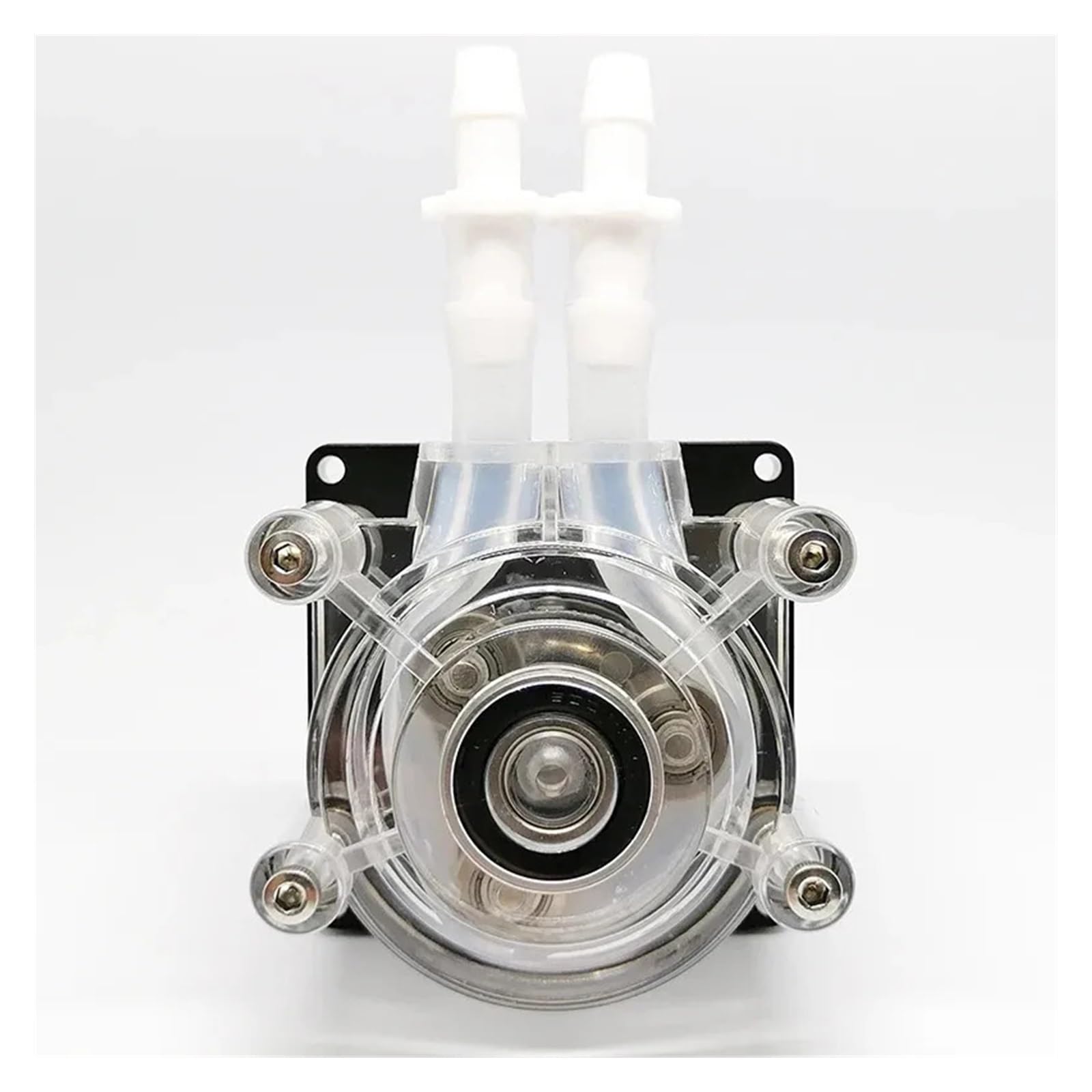 Bomba peristáltica de 24 V CC, 0,8 GPH (3000 ml/min), autocebante de alto caudal for cambio automático de agua en acuarios y transferencia de productos químicos de laboratorio.(Silicone Tube)