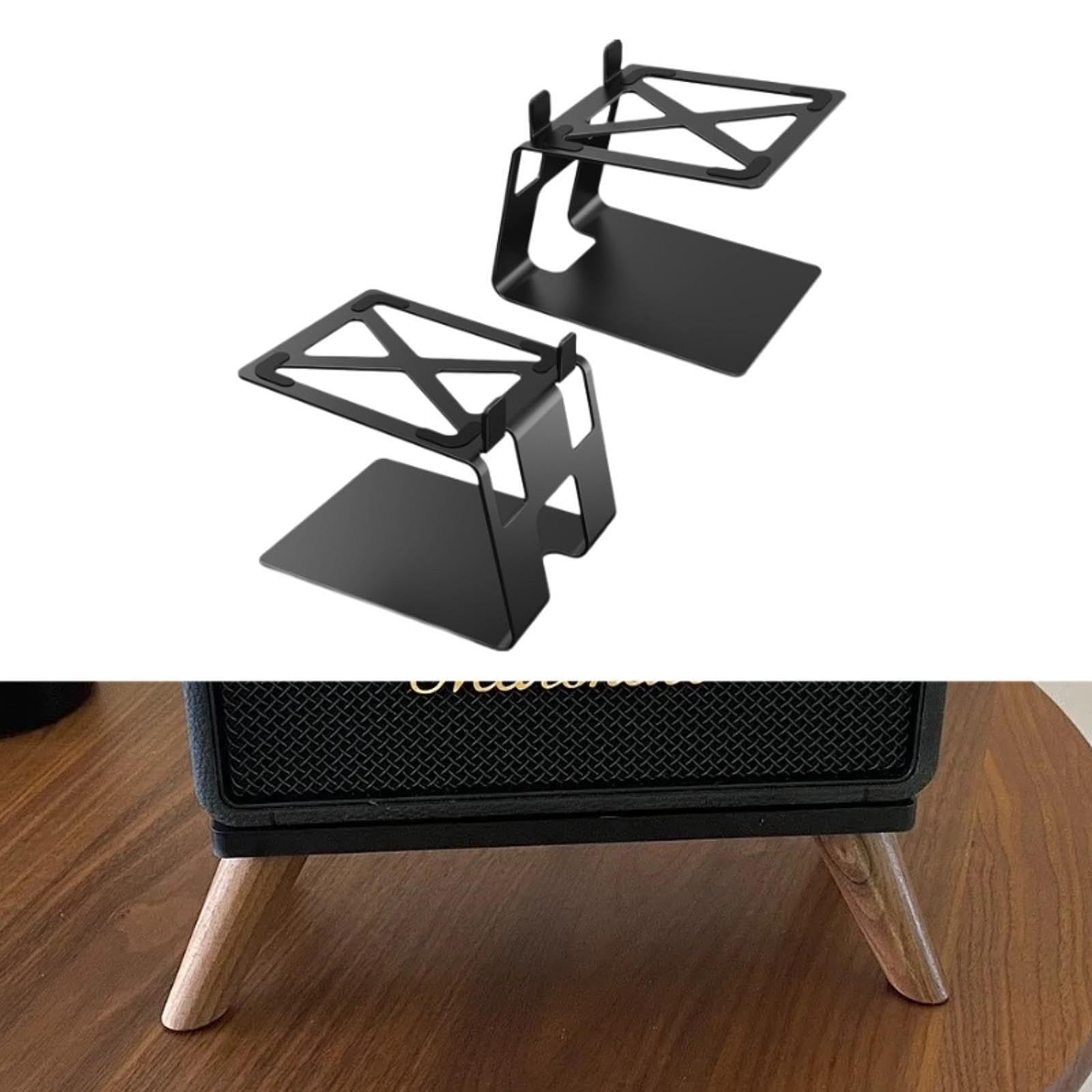 Soporte para Altavoces De Escritorio De Metal con Base,Estilo C