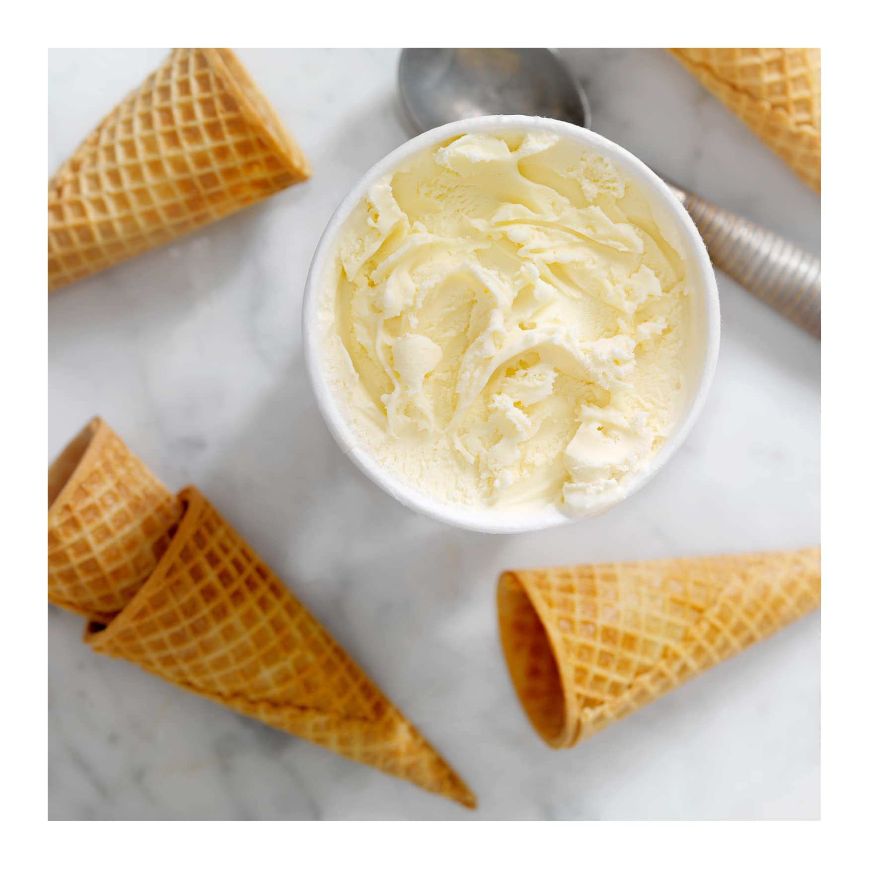 ChefWave Set di 2 contenitori riutilizzabili per gelato in silicone