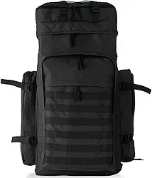 Mochila Mochilão Grande De Viagem Tático Impermeável Camping Acampamento Trilha 75L