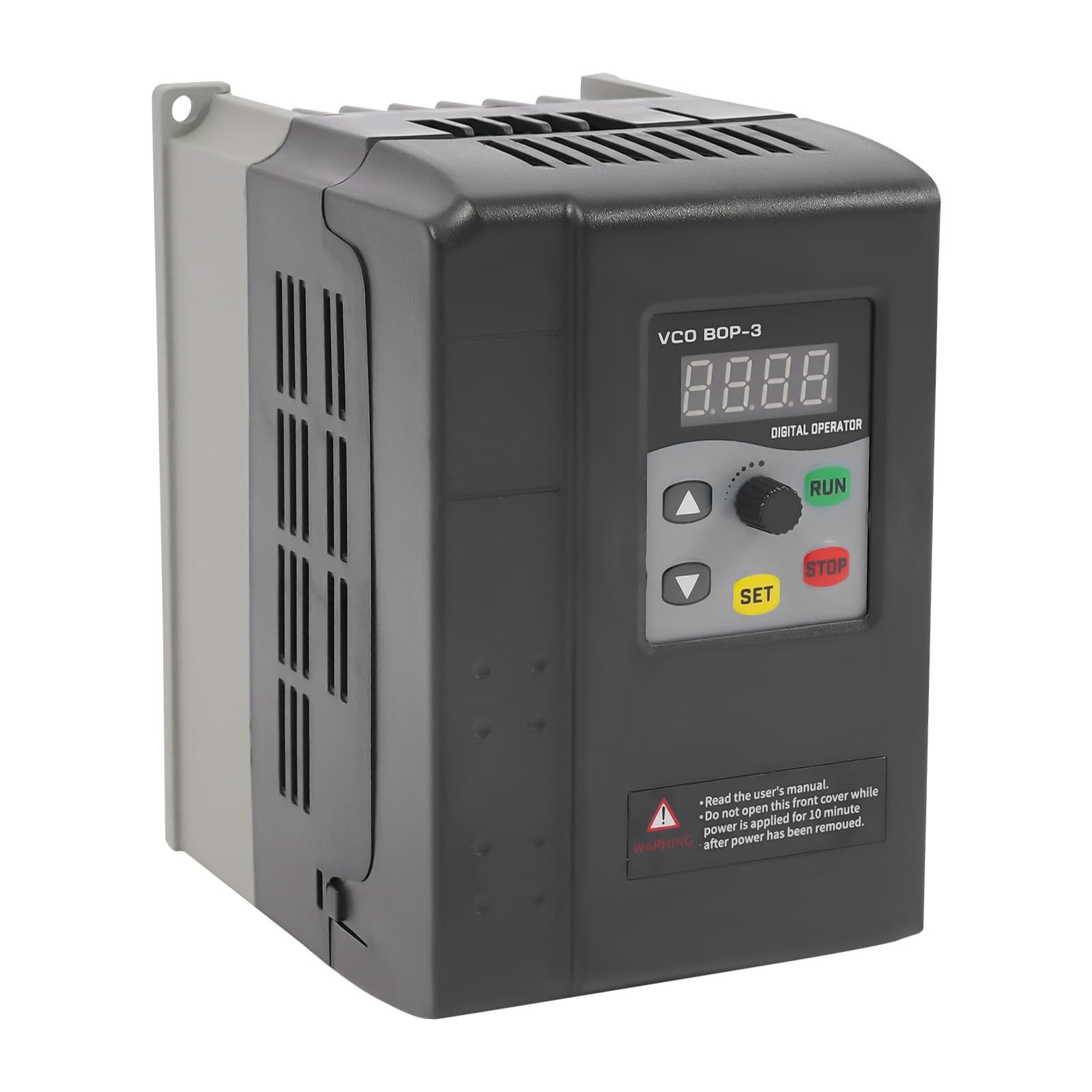 Inversor de frecuencia de 2,2 kW, 3 PH, 380 V, para motor de husillo, regulación de velocidad (entrada de 1 fase y salida de 3 fases), para ventiladores, bombas de agua, máquinas de carpintería
