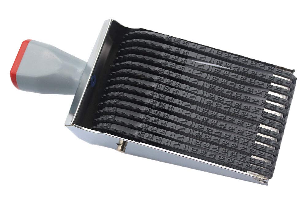 Buy Number Stamp 13 Digits Rolling Stamp,Numbering Stamp Personalized