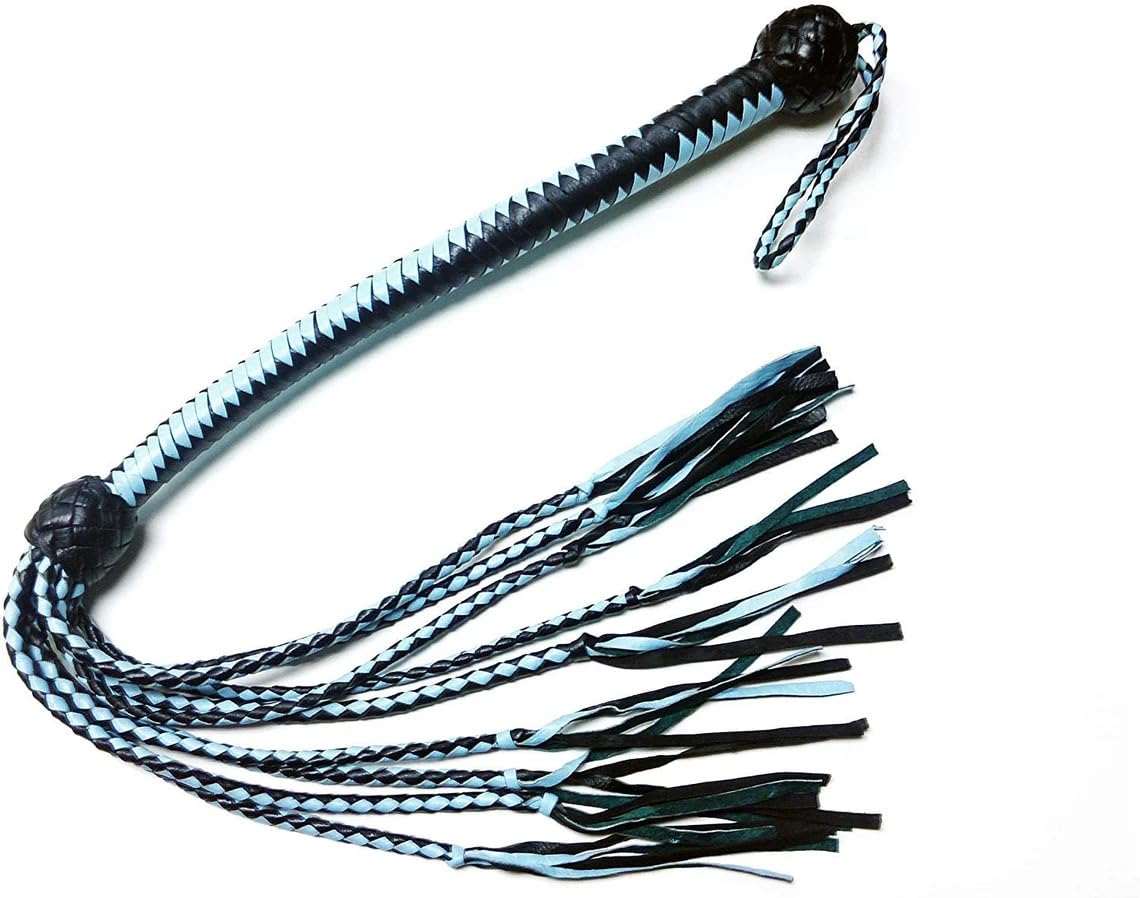 Flogger - Pala de equitación de cuero para equitación