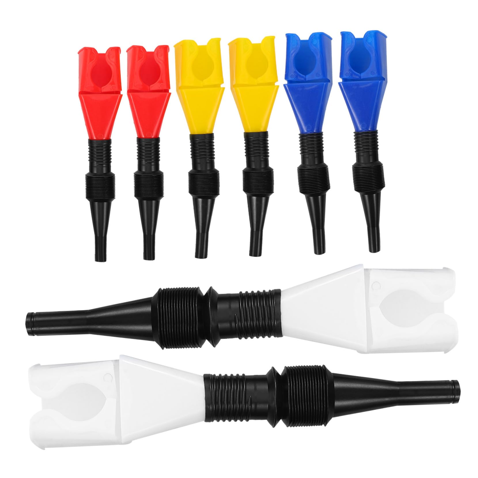 GLEAVI 40piezas Embudo De Aceite Manguera Flexible Para Llenado Rápido De Combustible Automóviles y Diseño Compacto