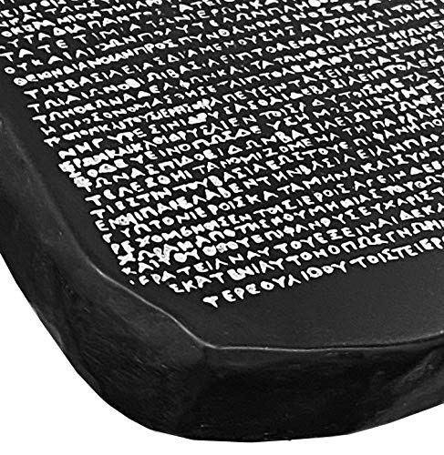 NileCart 12 in. Egyptian Rosetta Stone Wall Art - image 3