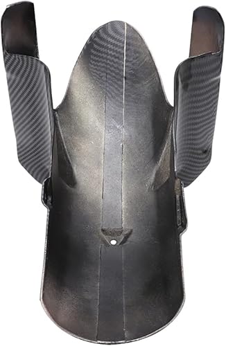 Miniatura 5 de AISEER Compatible con Yamaha Yamaha MT09 FZ09 2014-2019 Guardabarros delantero de motocicleta ABS fibra de carbono protección contra salpicaduras