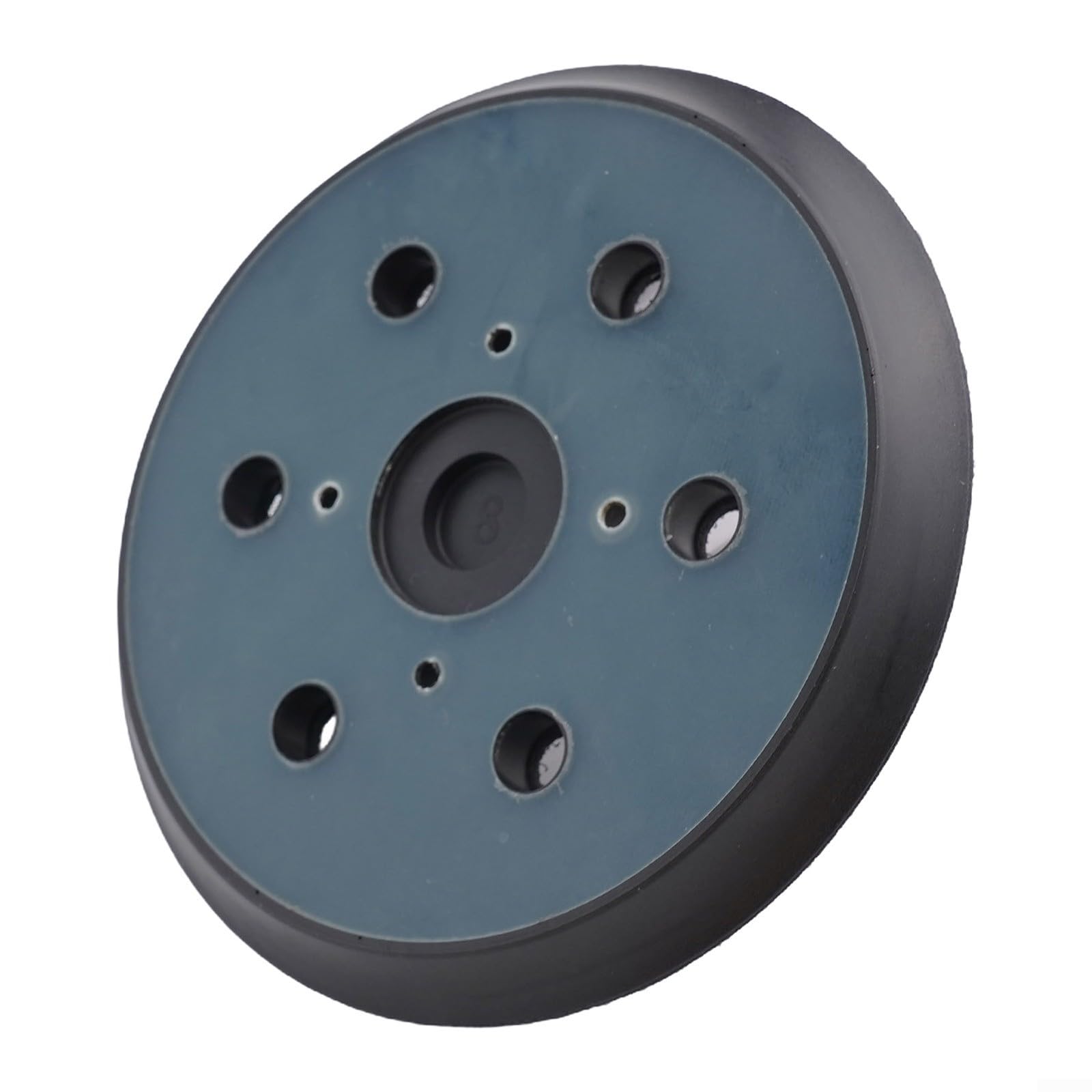 Disco abrasivo da 15 cm con 6 fori e platorello per levigatrice ORBIT, disco di ricambio in PU da 150 mm per lucidatura e levigatura contorno, R2611