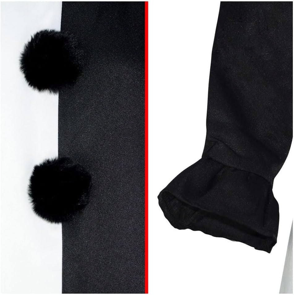 Clown Costume Cosplay Clown Outfit Movie NOT Head Cover Adult Halloween - Image 5