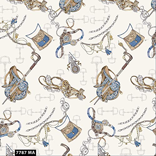 Texco 100% combed cotton fabric by the yard