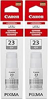 Vista 7 de Botella de tinta negra genuina Canon GI-23, compatible con impresoras Megatank G620