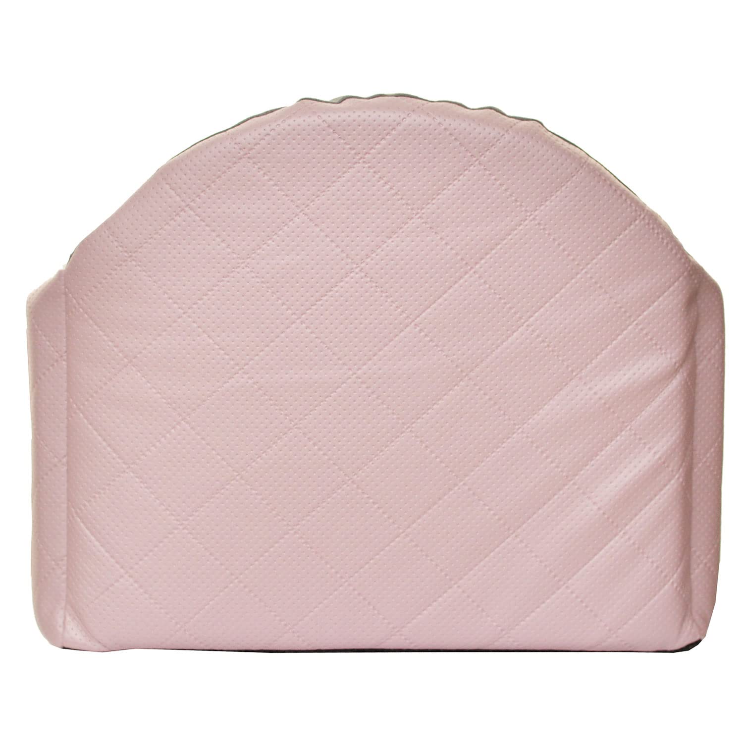 Hunde Auto Sitz, Hundebett 2in1 | Autositz für Hunde, Rückbank, Vordersitz | Universal Waschbar Hundeautositz für Hunde und Katzen | Farbe: Rosa | Kunstleder, Flauschig Plüsch | Große: 48 x 48 cm