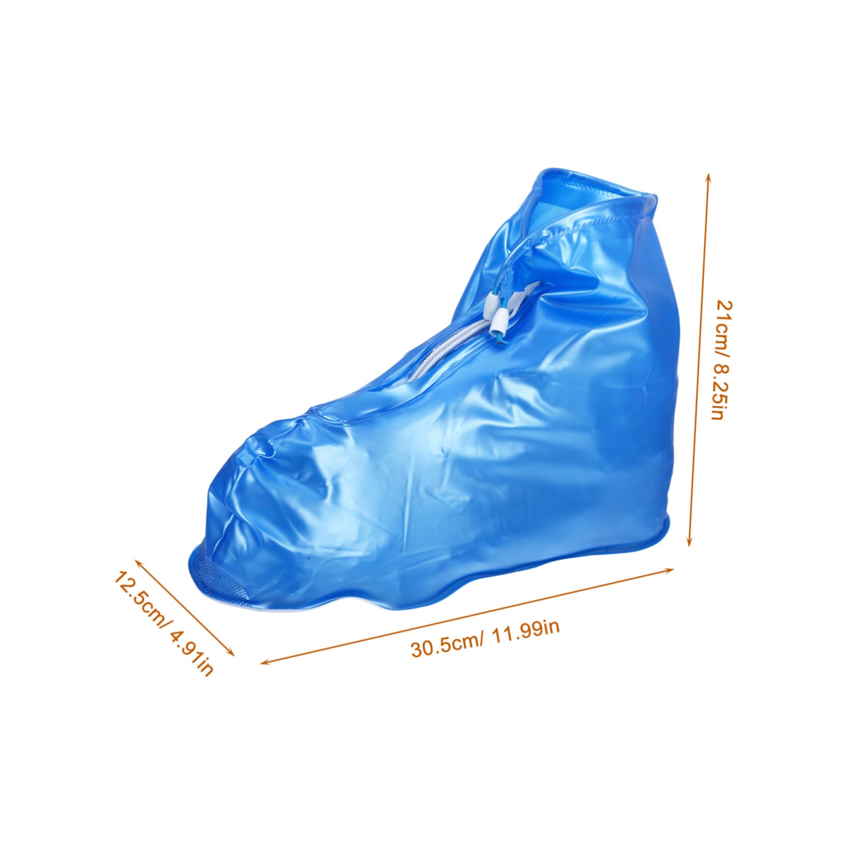 SOESFOUFU Waterproof Rain Boot Overshoes Reusable Shoe Covers for Men Women Boys and Girls Easy On- for Outdoor
