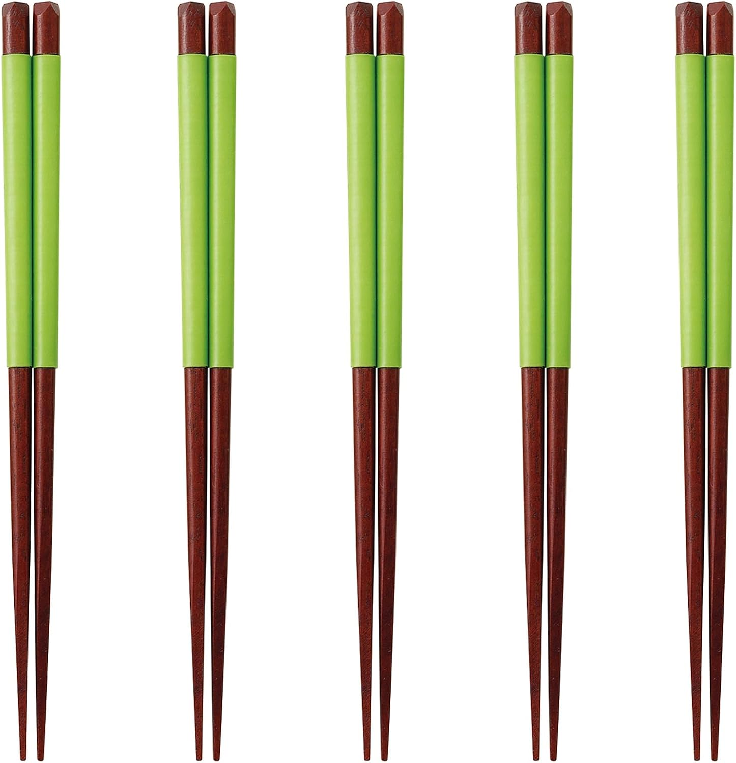 J-kitchens PID590180 Japanese Chopsticks, Set of 5 Pairs, Material: Wood, Chopsticks, Made in Japan