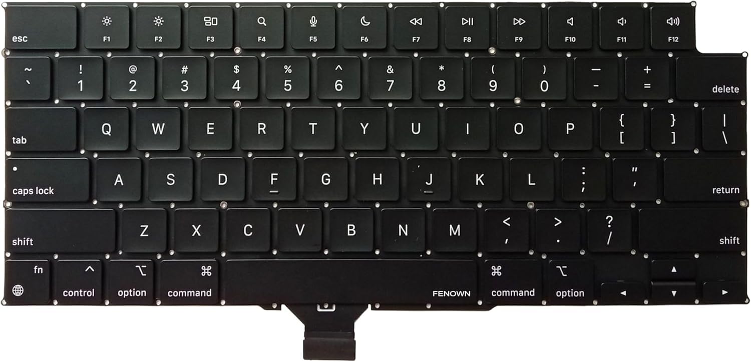 BHOMANI Laptop Keyboard Compatible for MacBook Pro M1 Pro Max