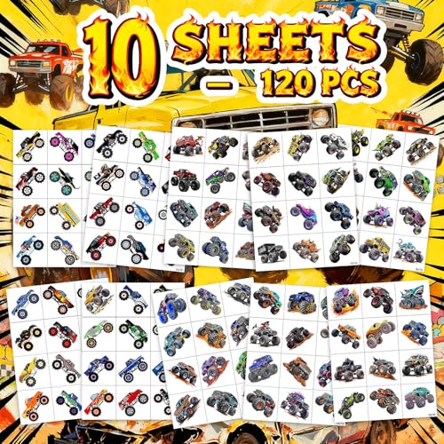 UNQFELENS 120 PCS Monter Truck - Image 3