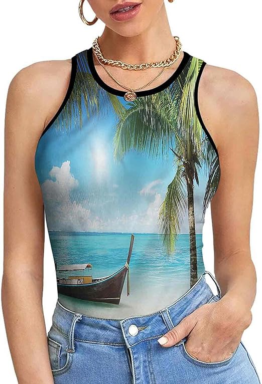 beach tank tops amazon