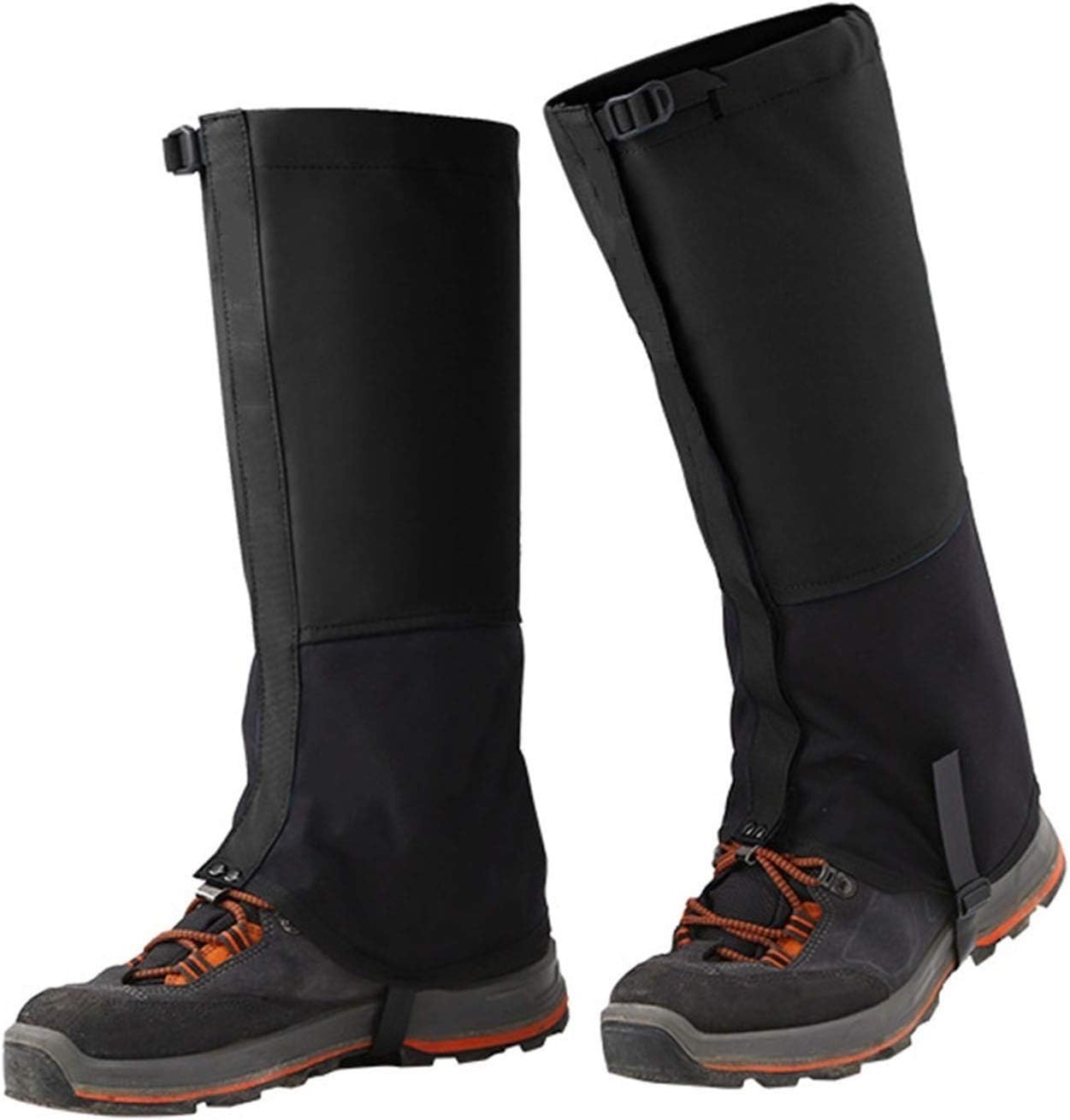 Leg Gaiters Leg Gaiters Leggings, Unisex Mudguard Leg Guard Shoe Cover, Outdoor Hiking Climbing Climbing Jungle Hunting Snake Bite (Color : A, Size : Xs)