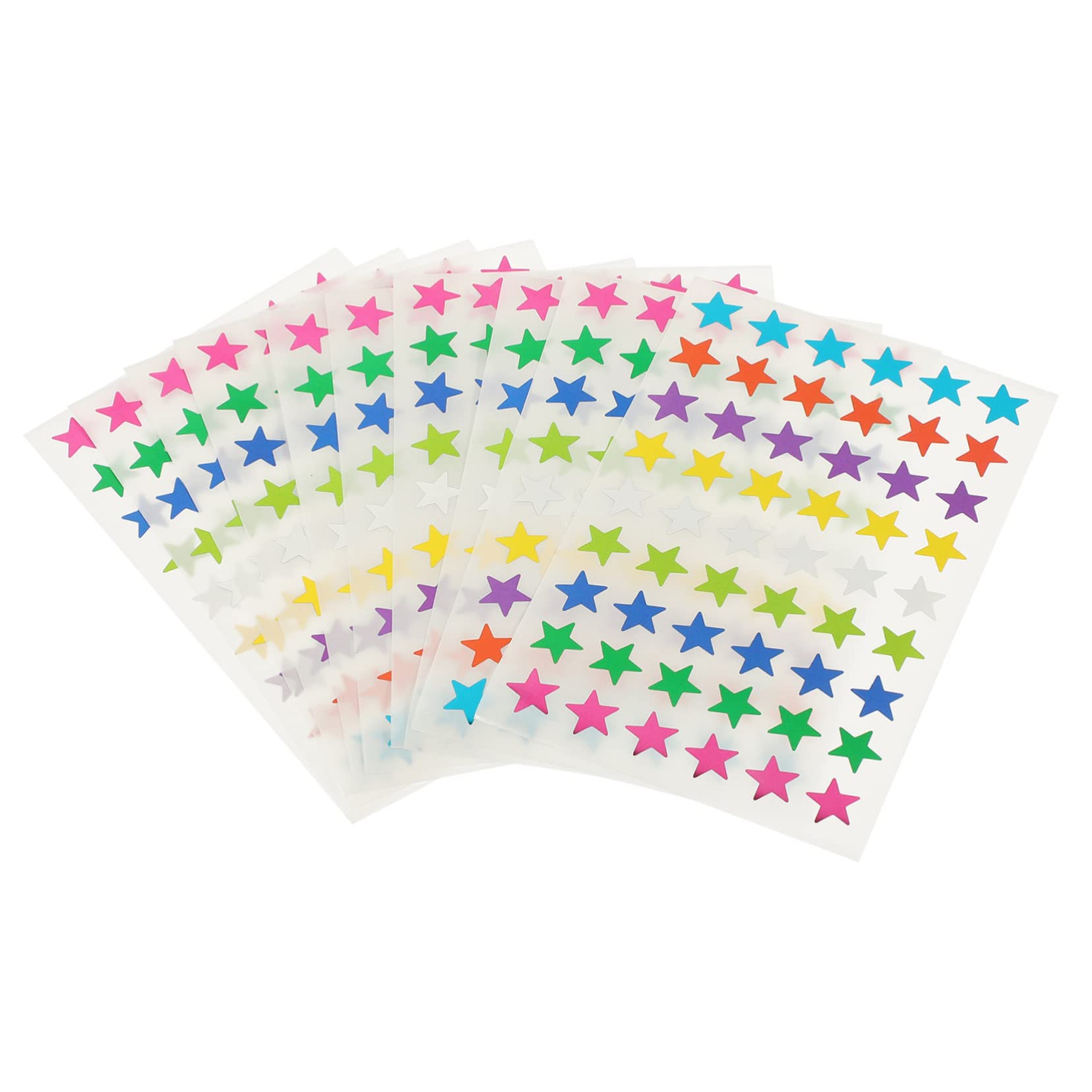 250hojas Pegatinas De Scrapbooking Estrellas Decorativas Para Diarios y Manualidades Para Álbumes Tarjetas y Decoraciones Personales