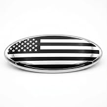 9 Inch Front Grille Rear Tailgate Emblem Compatible with 04-14 F150, 11-14 Edge, 11-16 Explorer, 06-11 Ranger, 07-14 Expedition, 9"X3.5" for Ford, Silver
