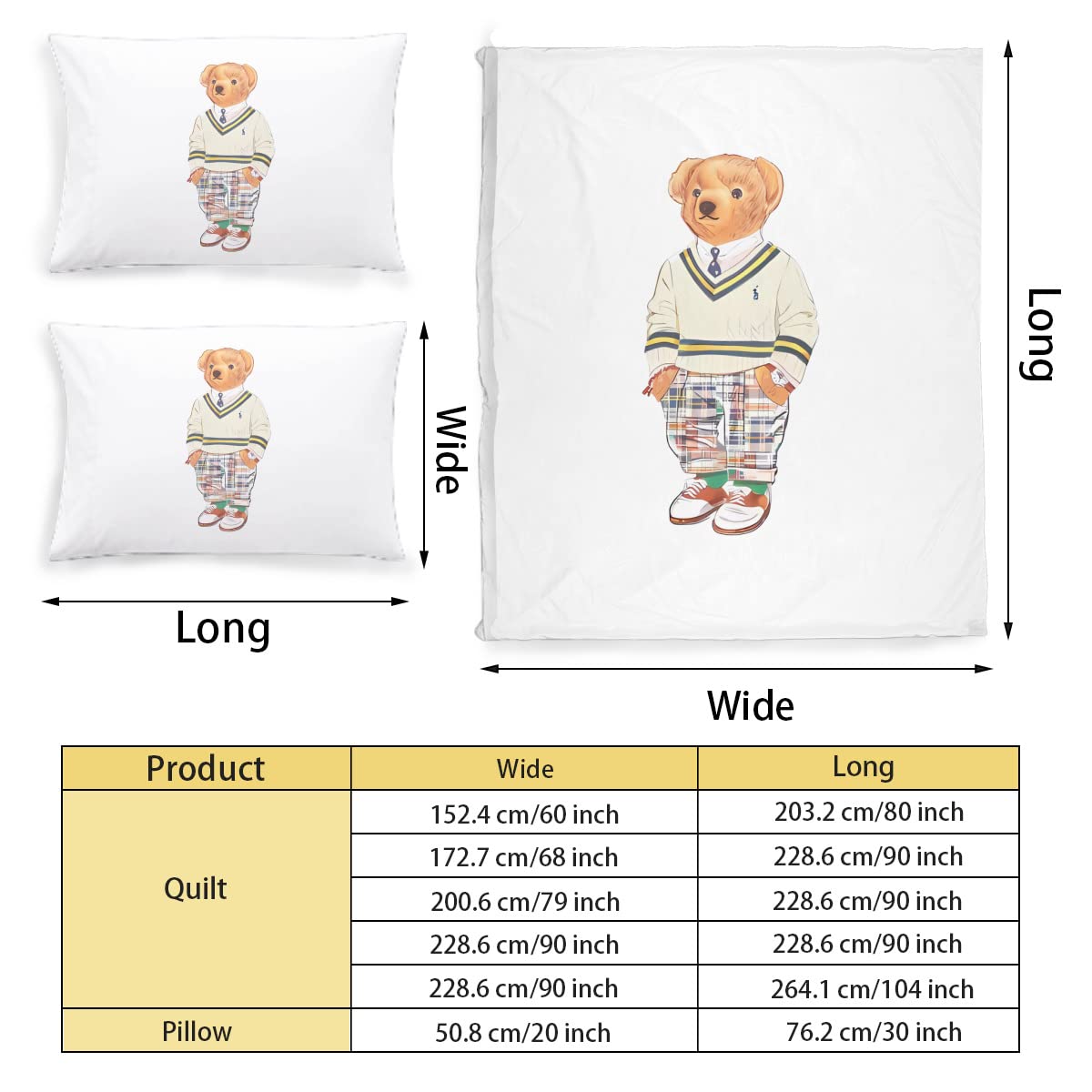 新品未使用✳︎Polo Bear 枕カバー２枚 ☆2点セット☆ラルフローレン☆POLOベアー☆枕カバー布団カバー