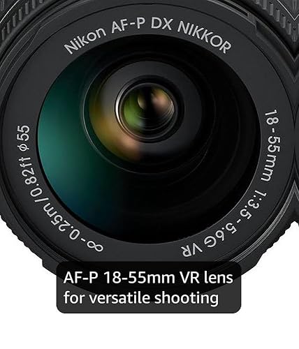 Nikon D3300 Digital SLR Camera (24.2 MP, AF-P 18-55VR Lens Kit, 3
