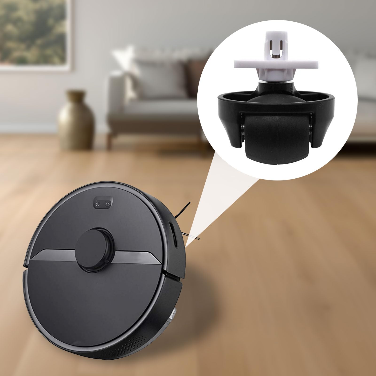 Ruota anteriore di ricambio per Roborock Serie S6 e S7 S65 S55 Max S65