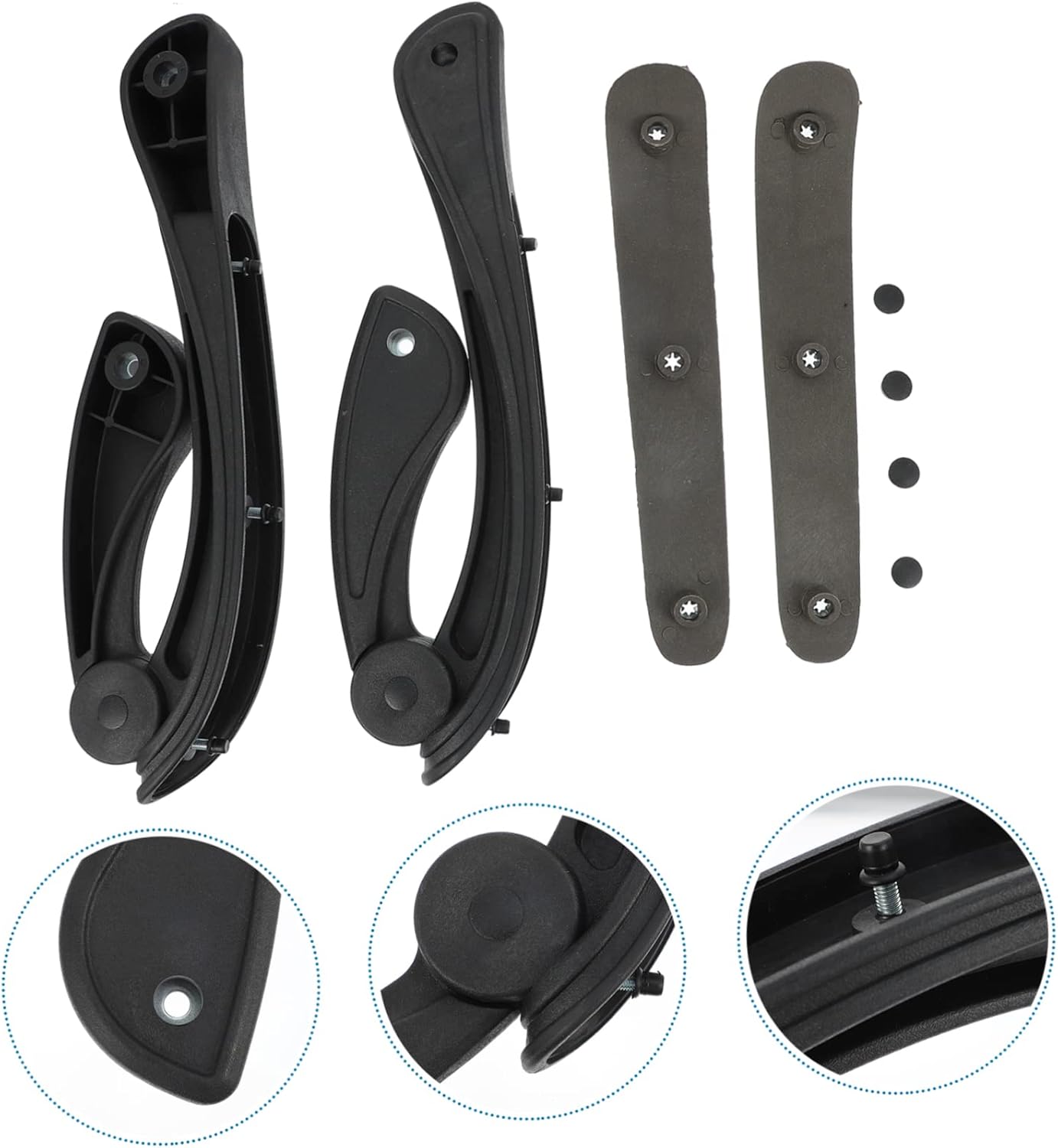 Sturdy Office Chair Grab Handles for Swivel Chairs Armrests for and Relaxation for Office Workers Seniors and Pregnant Women