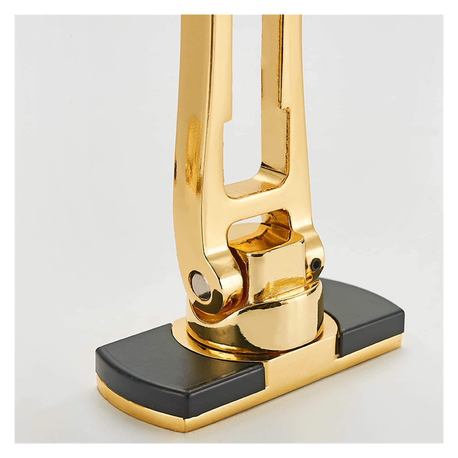 Chaîne de sécurité en acier inoxydable pour porte – Grand loquet antivol avec vis pour la maison, l'hôtel de sécurité – Entrebâilleur de porte