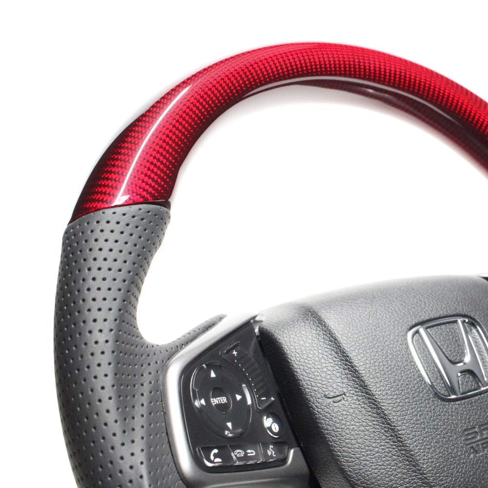 HONDA ホンダ 純正ステアリング赤ステッチシビック