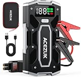 ACEZUK Booster Batterie Voiture 12V, Démarreur de Batterie de Voiture - 1