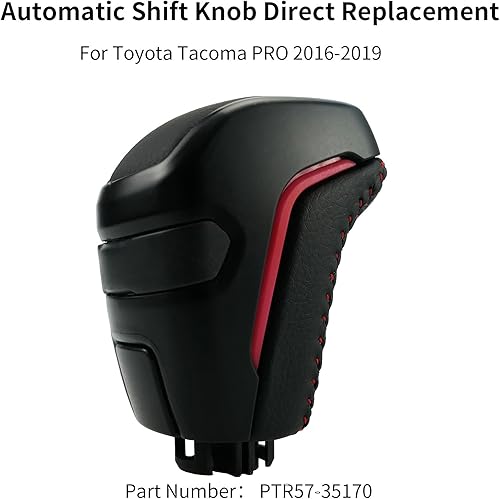 Miniatura 6 de Pomo de palanca de cambios automático para Toyota Tacoma PRO 2016-2021 2.7L L4 3.5L V6, adaptador de palanca de cambios automático para reemplazar