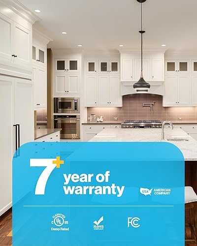 Miniatura 6 de Sunco Lighting Paquete de 24 luces LED empotrables ultrafinas de 3 pulgadas borde suave CCT seleccionable 2700K3000K3500K4000K5000K regulable 8W