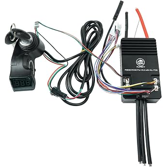 FLIPSKY 75100 Pro V2.0 Aluminum Circuit Board with Key Switch Based on VESC for Electric Skateboard/Scooter/E-Bike Speed Controller