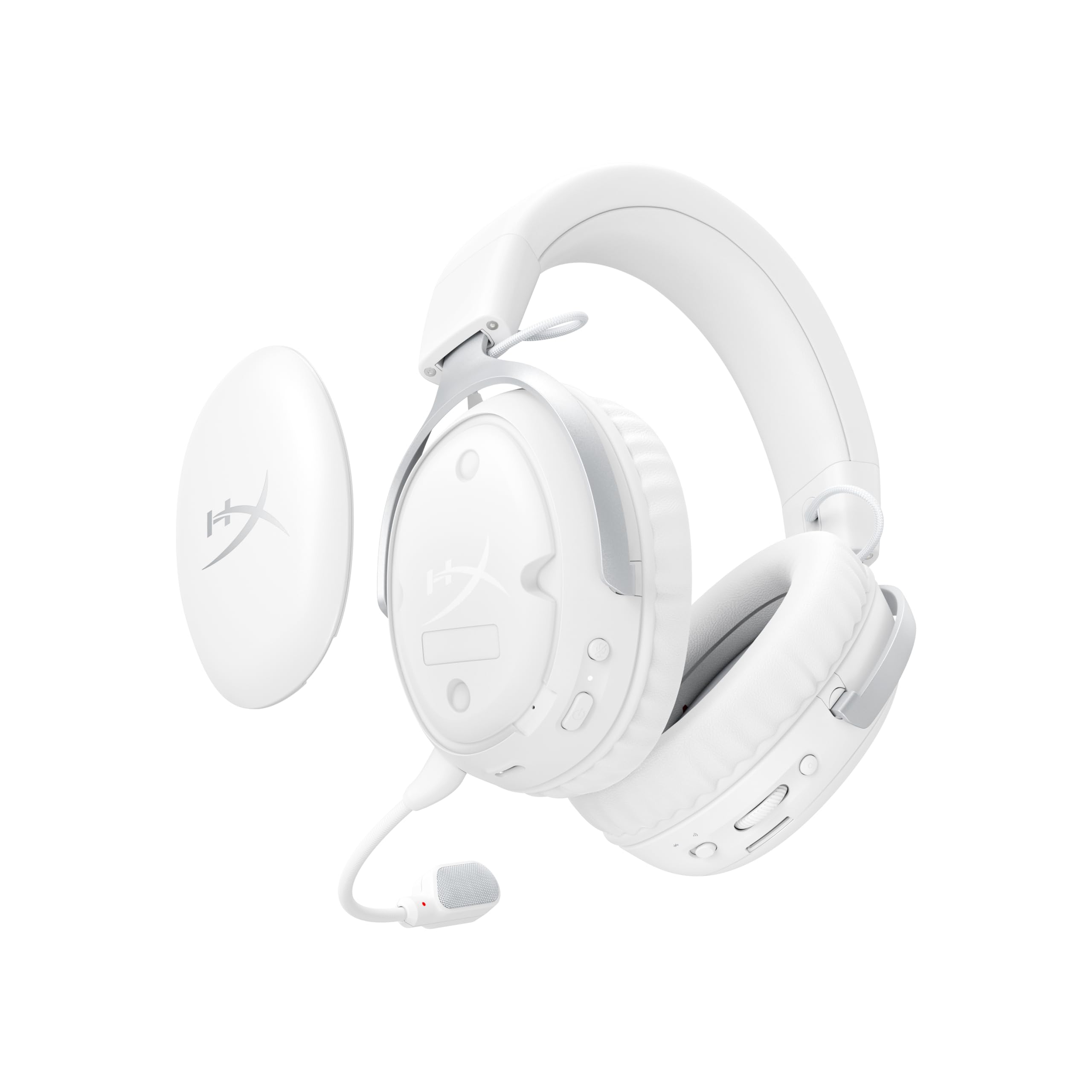 HyperX Cloud III S Wireless Gaming Headset mit bis zu 120 Std. Akkulaufzeit | Gaming & Streaming, 2,4 GHz & Bluetooth, Memory-Schaumstoff, Kristallklare Kommunikation, Geräteübergreifende Nutzung