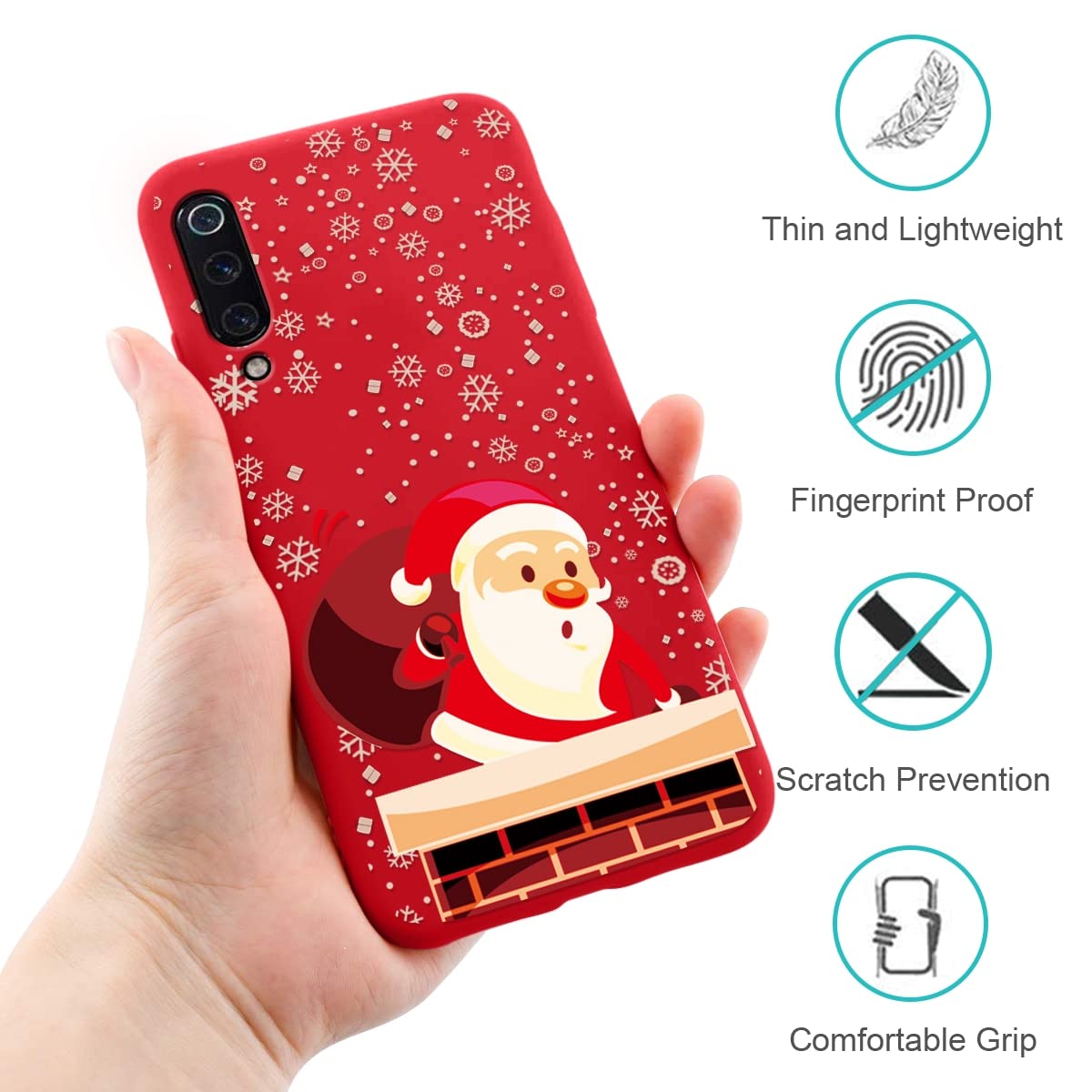 Yoedge 2 Pezzi Cover Per Xiaomi Redmi Note 8T 6,3, Squishy
