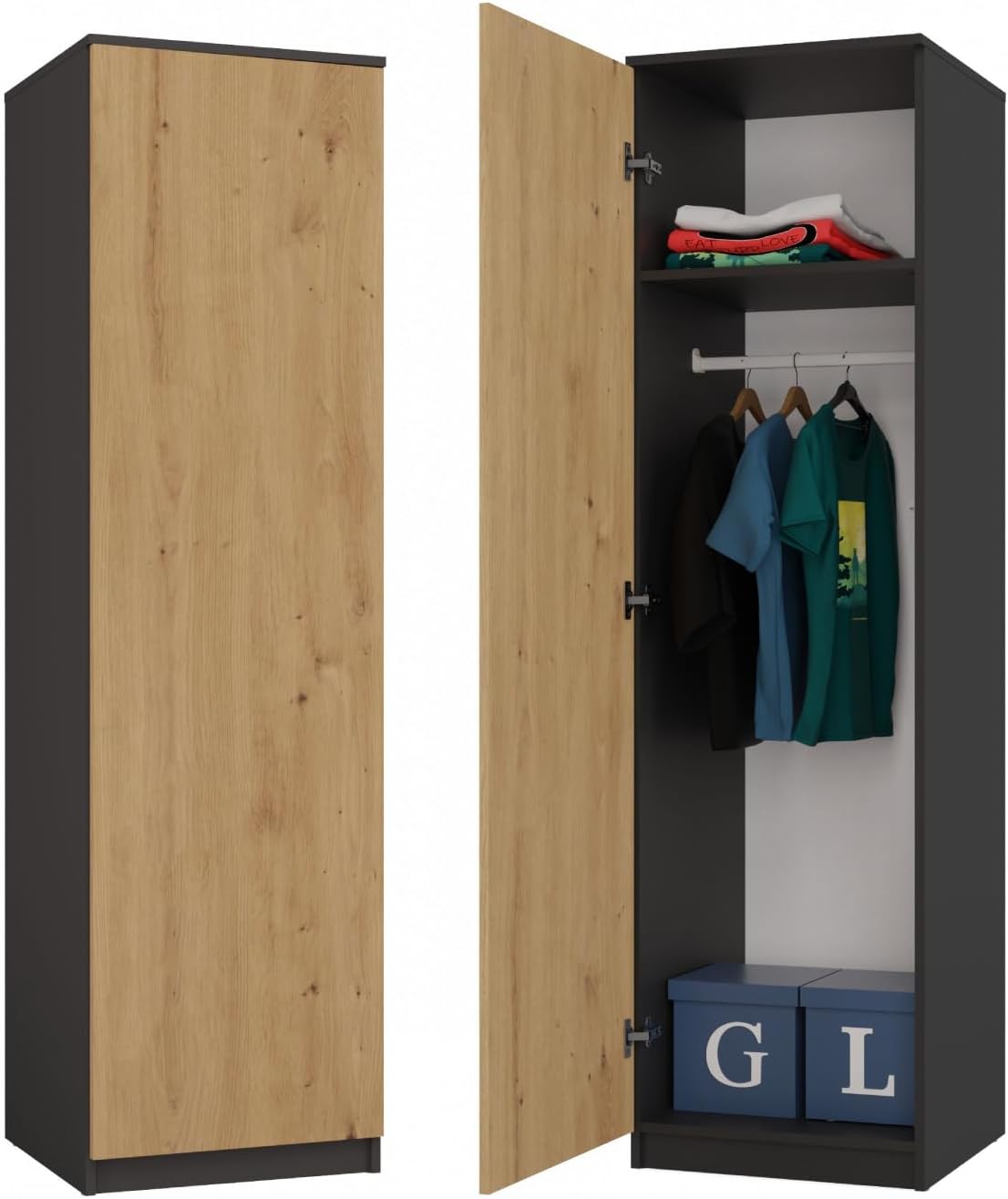 SD 50 - Single Push-open Wardrobe