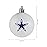 FOCO Forever Collectibles NFL Ball Ornament (Set of 12) NFL Team: Dallas Cowboys