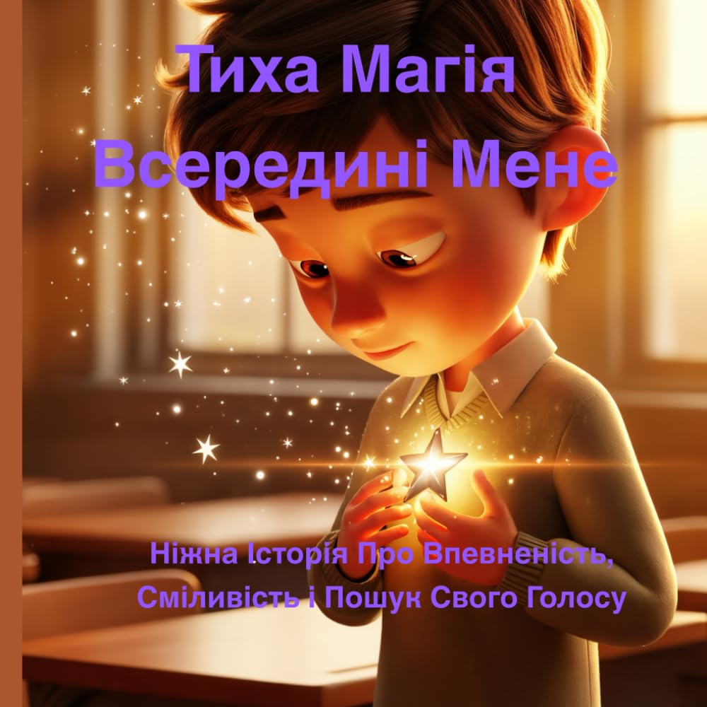 Тиха Магія Всередині Мене: Ніжна Історія Про Впевненість, Сміливість і Пошук Свого Голосу