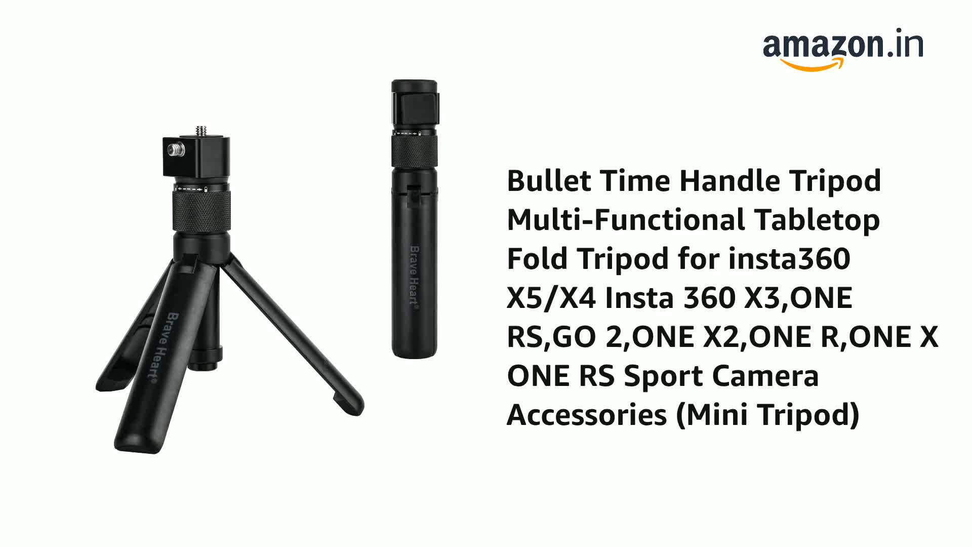 Bullet Time Handle Tripod Multi-Functional Tabletop Fold Tripod