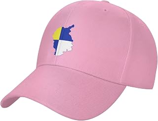 Adjustable Flag Map of The Bratislava Region Baseball Caps for Men Women Hat Truck Driver Hats Funny Baseball Cap