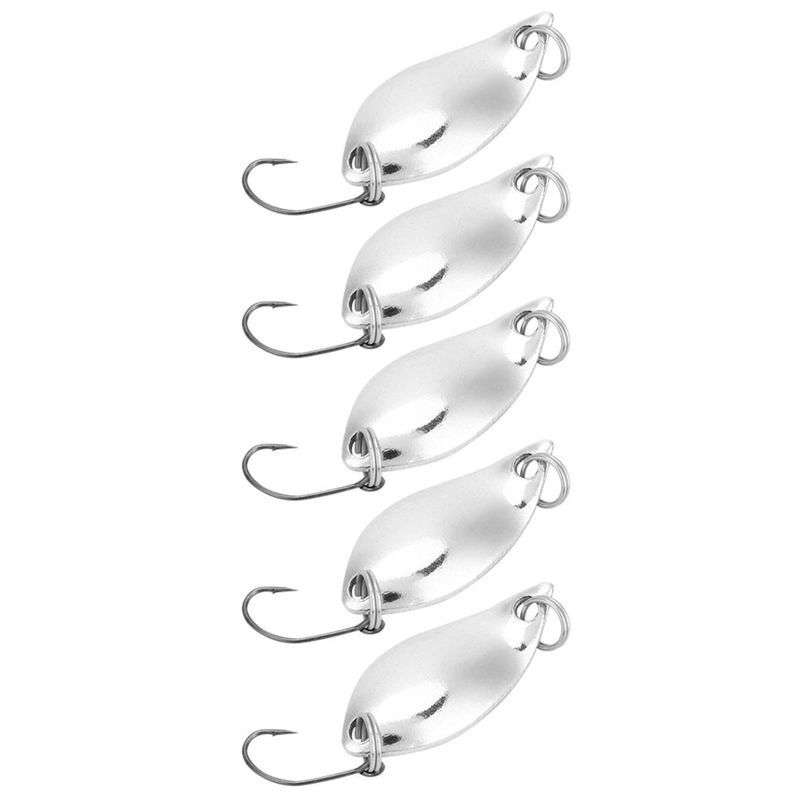 10 Esche Metalliche VIB Da Pesca - Cucchiai Vibranti Per Jigging In Acqua Dolce E Salata