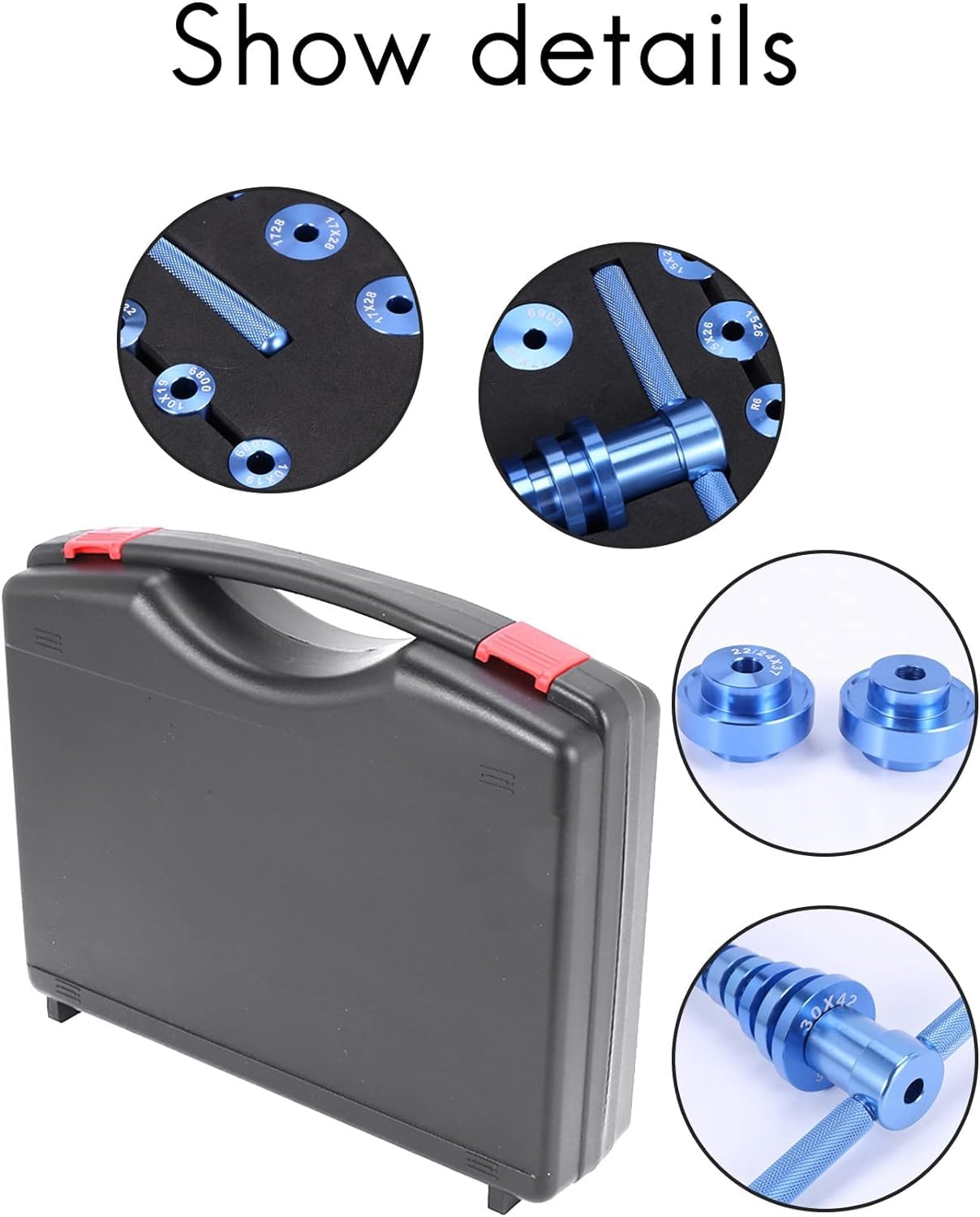 Dytabepl Kit De Roulement De Vélo - Outils De Montage Pour Moyeu Et Roue, Queue Souple, Complet Et Pratique