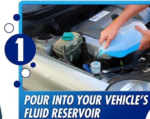 Miniatura 4 de 440 galones. Super Concentrado Líquido para Lavaparabrisas Concentrado 8oz. EZ pour bottle Qwix Mix