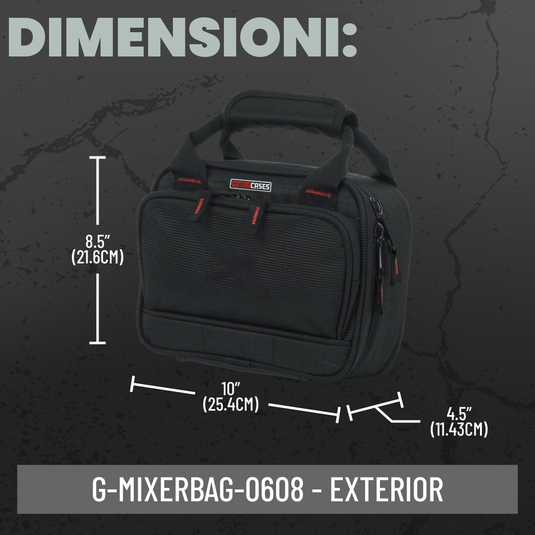 Gator Cases - G-MIXERBAG-0608 - borsa per mixer