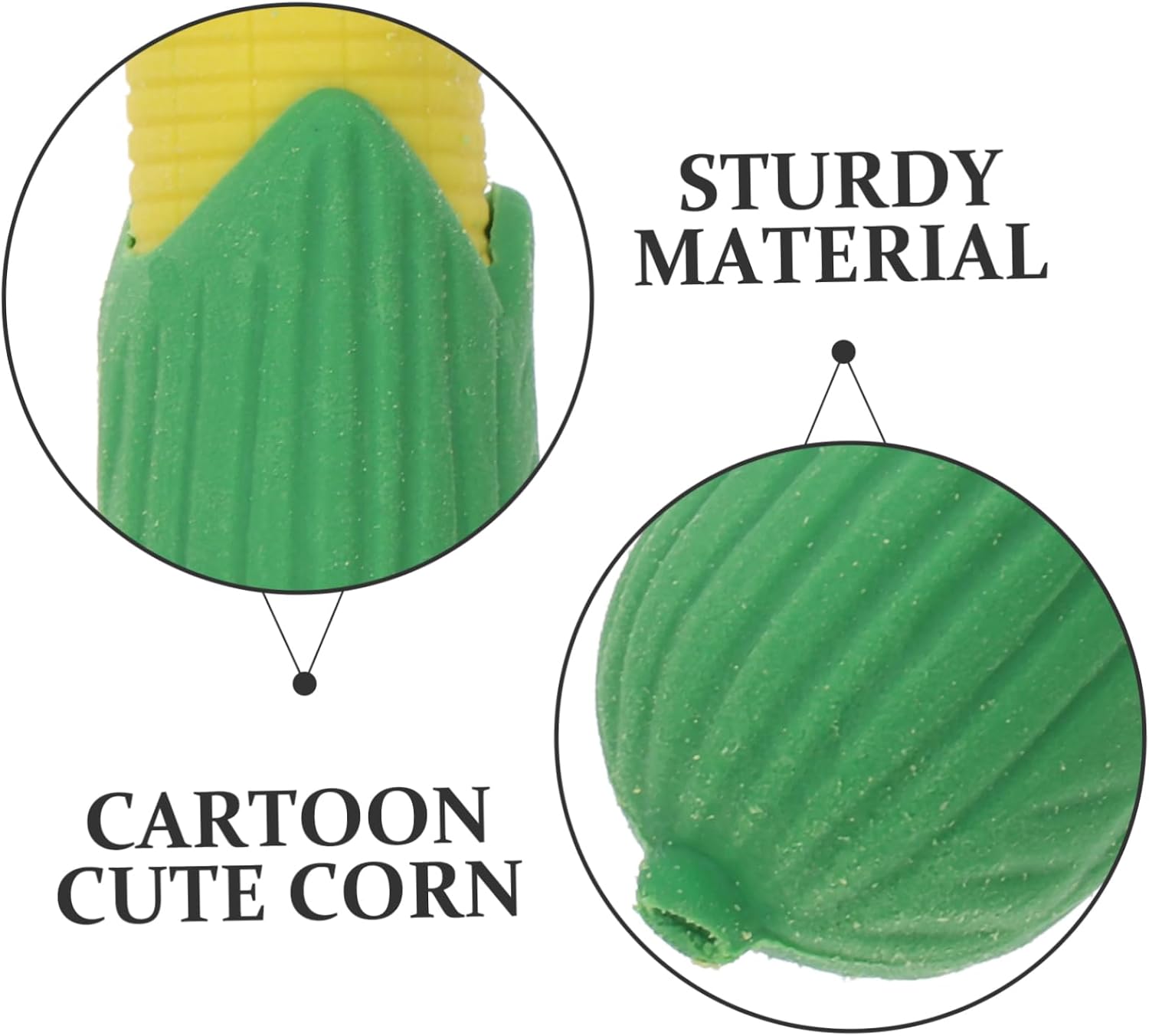100Pcs Cute Corn Erasers for Multi Function Mini Pencil Erasers Lightweight TPR for School Supplies Classroom Prizes and Party Favors