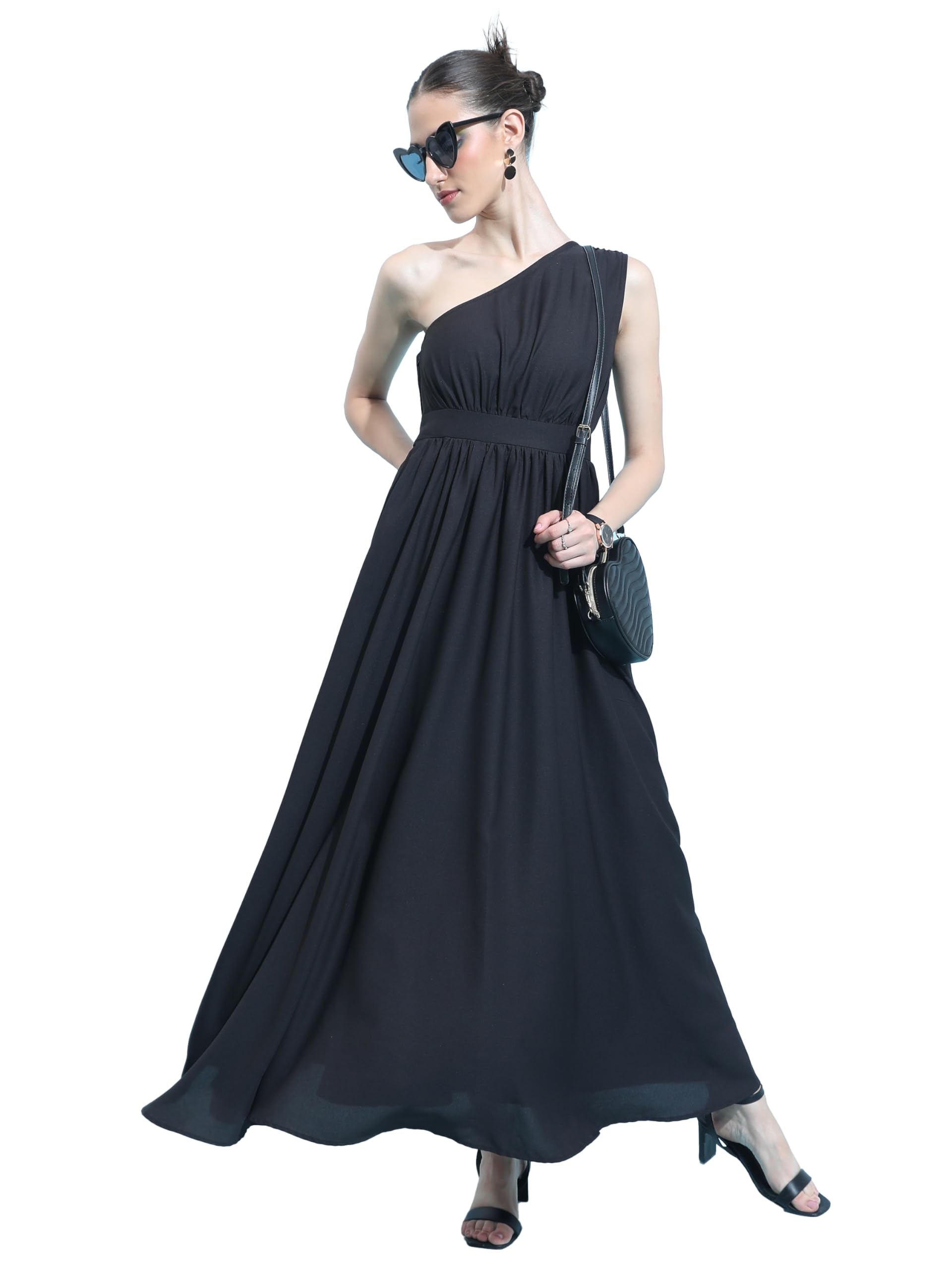 Ketch Women's Casual Fit Sleeveless Maxi Dress in neutral