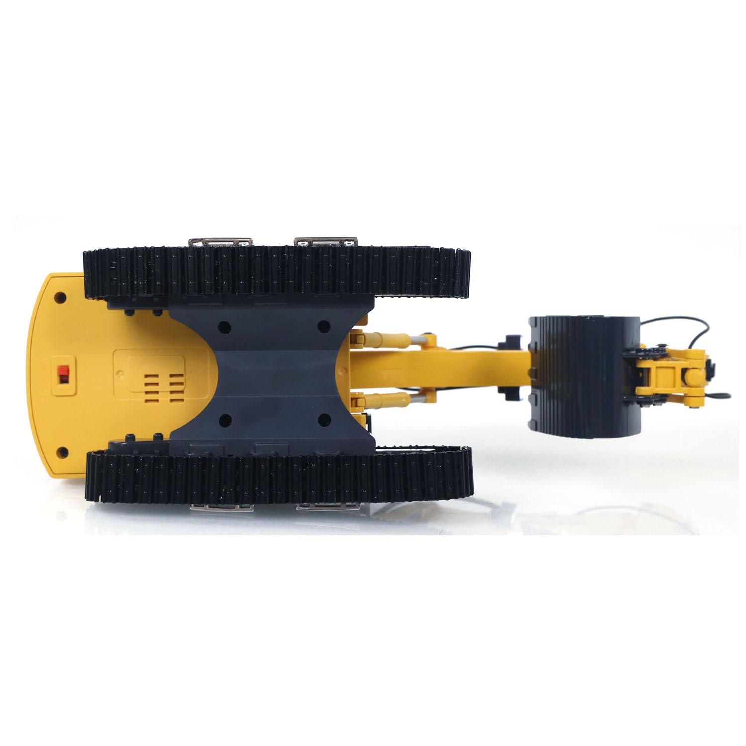 TOUCAN RC HOBBY 1/50 Excavadora controlada por radio PC520 Vehículo de construcción de excavadora RC eléctrica juguete modelo terminado cadenas de metal luces sonidos unidad para regalos especiales