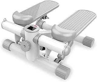 SCIAZA Mini-Stepper Swing Stepper Mini Fitness Stepper for Exercise with Resistance Bands Adjustable Portable Hydraulic Climber Stair Step Machiner for Women and Men Efficency