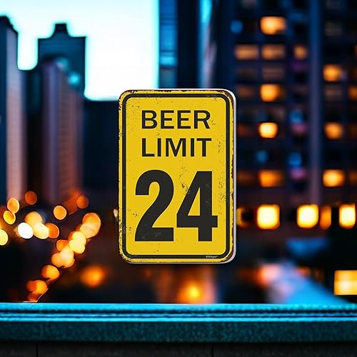 Miniatura 7 de BTFSigns Letrero de aluminio 69 con límite de velocidad de 16 x 12 pulgadas, divertido letrero de metal para decoración del hogar y la oficina