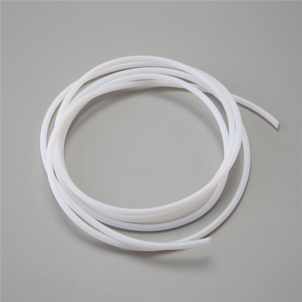 Yowming 2.0 Meters (6.6 ft) PTFE Teflon Bowden Feeding Tube for 1.75 Filament (2.0mm ID/4.0mm OD) for Feeder Pipe